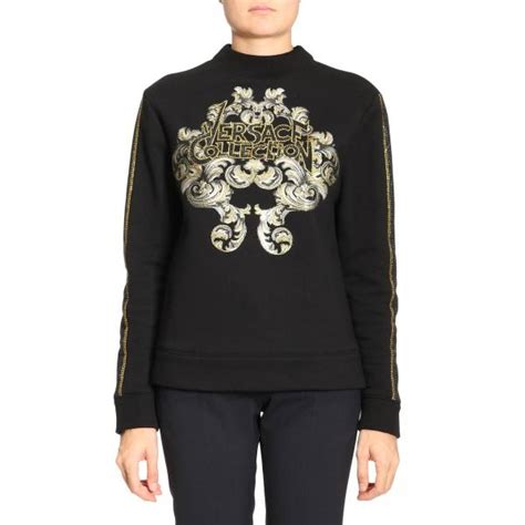 versace collection neoprene sweater|Women's Designer Sweaters .